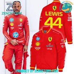 Lewis Hamilton 44 x Scuderia Ferrari Baseball Jacket