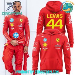 Lewis Hamilton 44 x Scuderia Ferrari Hoodie