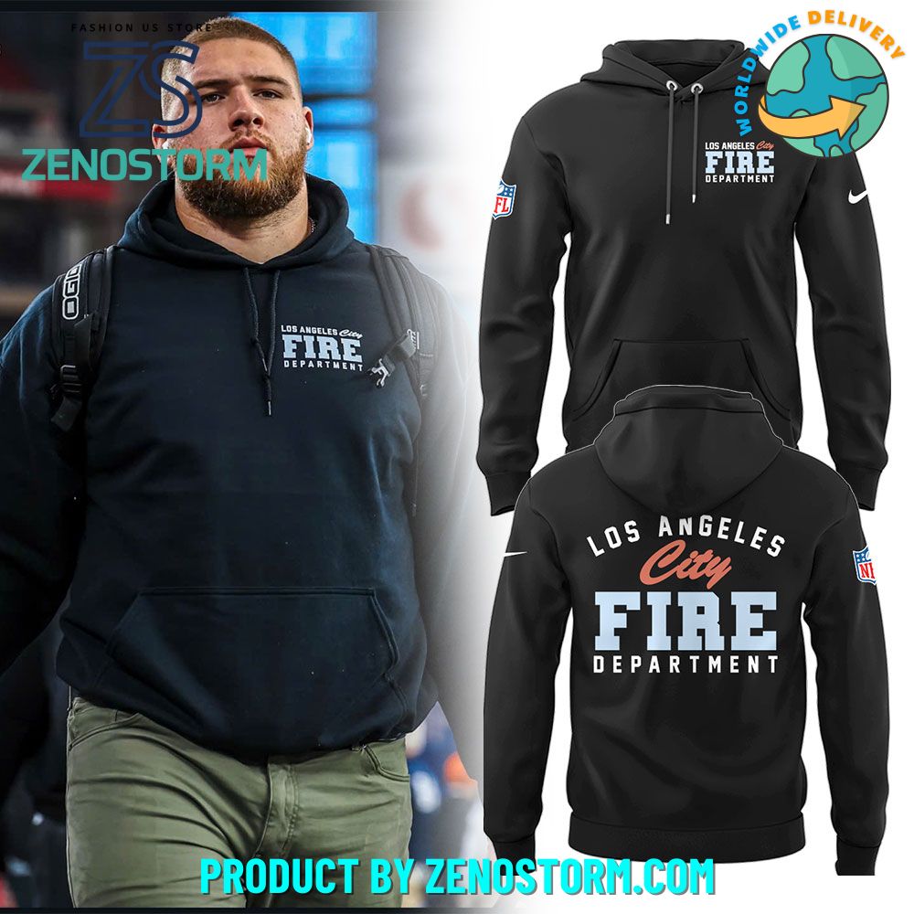 Los Angeles Rams City Fire Department Hoodie Set Los Angeles Rams City Fire Department Hoodie Set