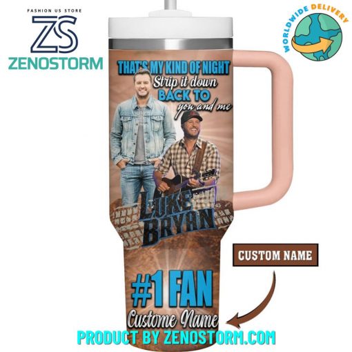 Luke Bryan Gift For Fan 2025 Stanley Tumbler