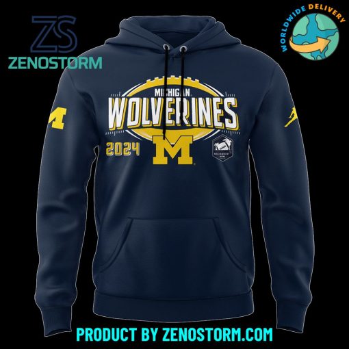 Michigan Wolverines Reliaquest Bowl 2024 Champions Hoodie