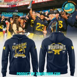 Michigan Wolverines Reliaquest Bowl 2024 Champs Hoodie