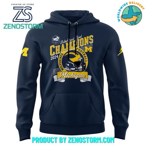 Michigan Wolverines Reliaquest Bowl 2024 Champs Hoodie