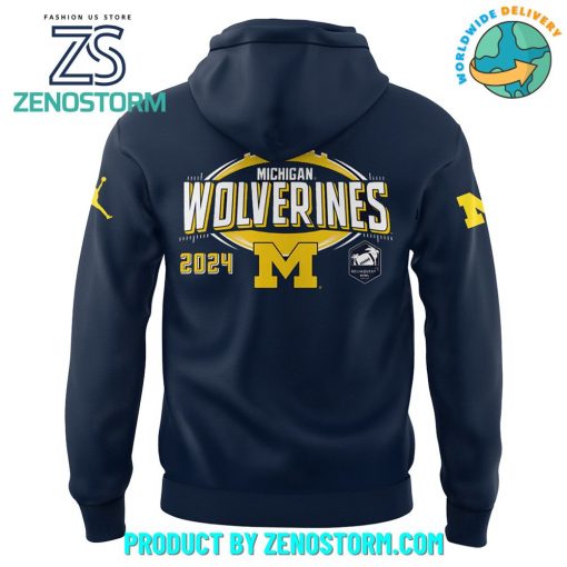 Michigan Wolverines Reliaquest Bowl 2024 Champs Hoodie