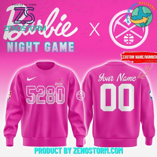 NBA Denver Nuggets x Barbie Sweatshirt 2025