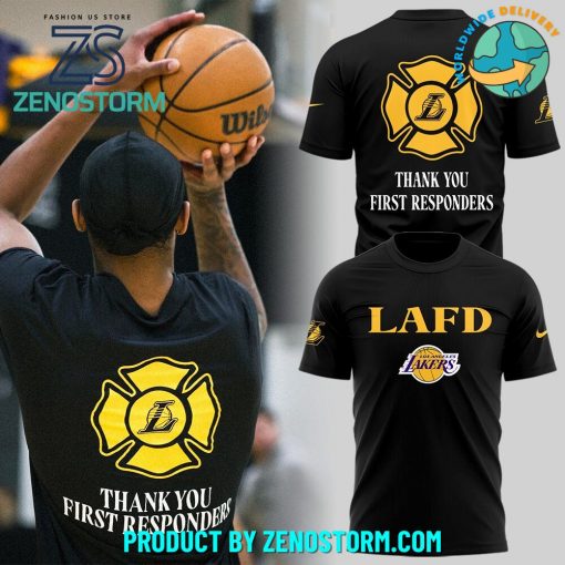 NBA Los Angeles Lakers LAFD Shirt 2025