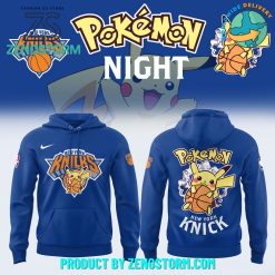 NBA New York Knicks x Pokemon Night 2025 Hoodie Set