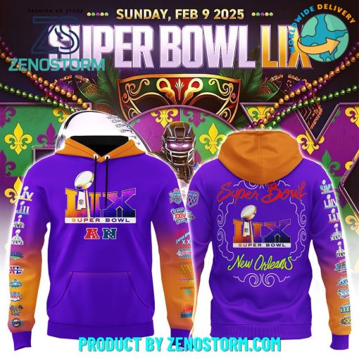 NFL Super Bowl LIX 2025 Limited Edition Hoodie