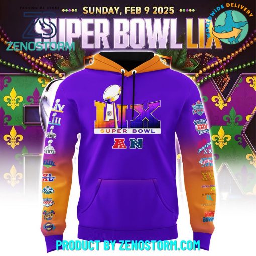 NFL Super Bowl LIX 2025 Limited Edition Hoodie