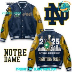 Notre Dame Fighting Irish 2025 National Championship Baseball Jacket