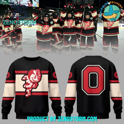 Ohio State Buckeyes Hockey Limited Frozen Confines 2025 Sweatshirt