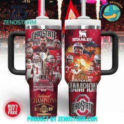 Ohio State Buckeyes National Champions 2025 Stanley Tumbler