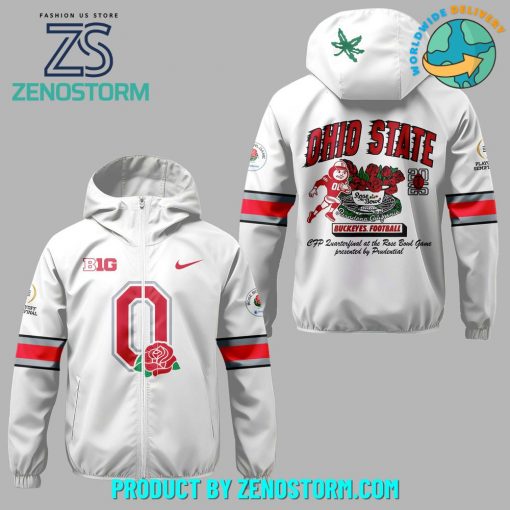 Ohio State Buckeyes Rose Bowl Game Windbreaker Jacket