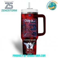 Ozzy Osbourne All Of The Above Customized Stanley Tumbler