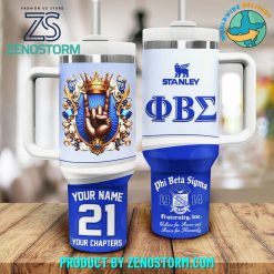 Phi Beta Sigma Custom Name 40oz Stanley Tumbler