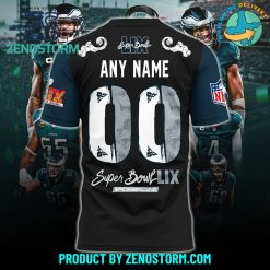 Philadelphia Eagles Champions Super Bowl LIX Customized Shirt