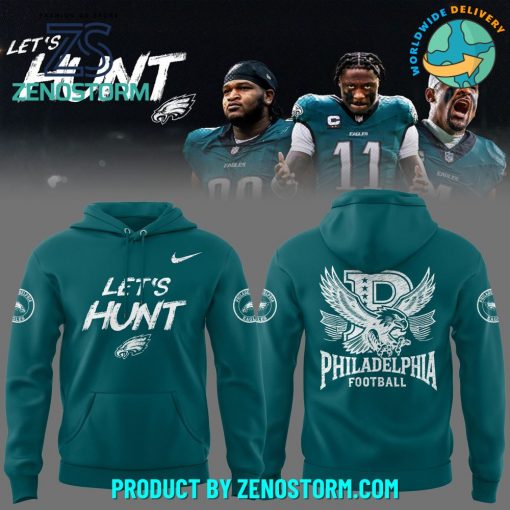 Philadelphia Eagles NFL 2025 Nike “Let’s Hunt” Hoodie Set