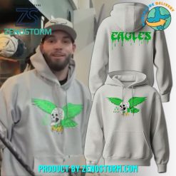 Philadelphia Eagles Philly Skull Hoodie 2025