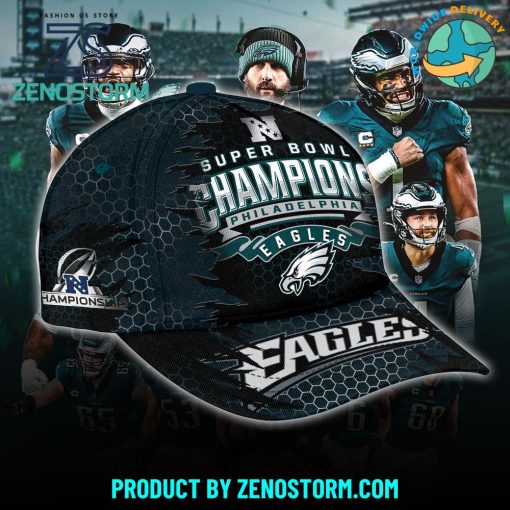 Philadelphia Eagles Super Bowl LIX 2025 Champions Cap