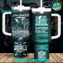 Philadelphia Eagles Super Bowl LIX Champions 2025 Stanley Tumbler