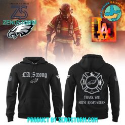 Philadelphia Eagles x LA Strong Hoodie Set Gift For Fan 2025