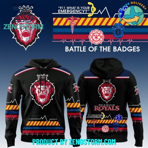 Reading Royals Battle of the Badges 2025 Hoodie