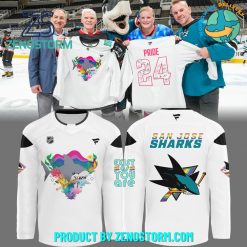 San Jose Sharks Fanatics Limited “Pride Night” Hockey Jersey