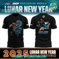 San Jose Sharks Lunar New Year 2025 Shirt