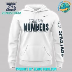 Strength in Numbers Michigan State Spartans Hoodie 2025