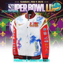 Super Bowl LIX 2025 Limited Edition Nike Baseball Jacket