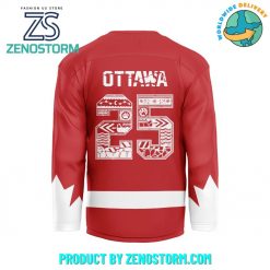 Team Canada Special Indigenous Design 2025 Hockey Jersey