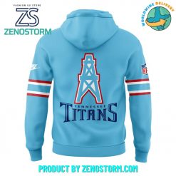 Tennessee Titans Oilers Throwback Alternate Logo Club TriBlend Hoodie Set