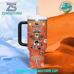 Texas Longhorns Football 2025 Hook Em Horns Stanley Tumbler