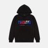 Trapstar Decoded Paisley Monochrome Edition Hoodie – Black