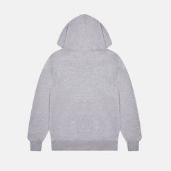 Trapstar Chenille Shooters Hoodie – Grey/Pink