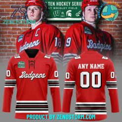 Wisconsin Badgers 2025 Frozen Confines Hockey Jersey