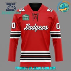 Wisconsin Badgers 2025 Frozen Confines Hockey Jersey