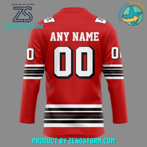 Wisconsin Badgers 2025 Frozen Confines Hockey Jersey