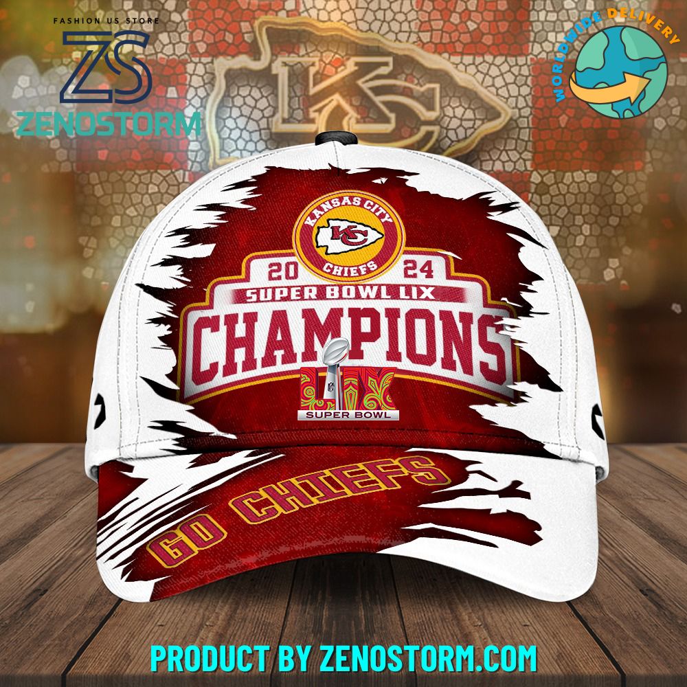 Kansas City Chiefs Super Bowl LIX Champions Classic Cap Kansas City Chiefs Super Bowl LIX Champions Classic Cap