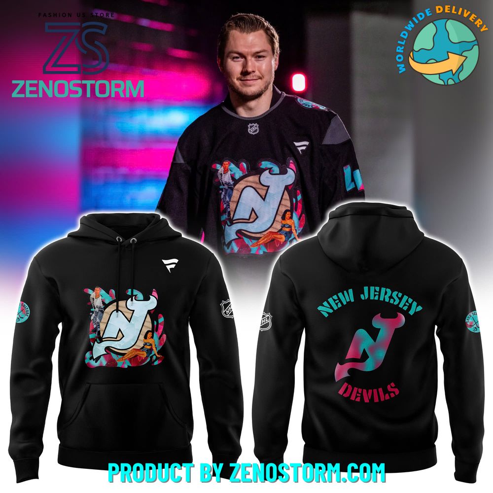New Jersey Devils Unveil Black History Month Specialty Black Hoodie Set New Jersey Devils Unveil Black History Month Specialty Black Hoodie Set