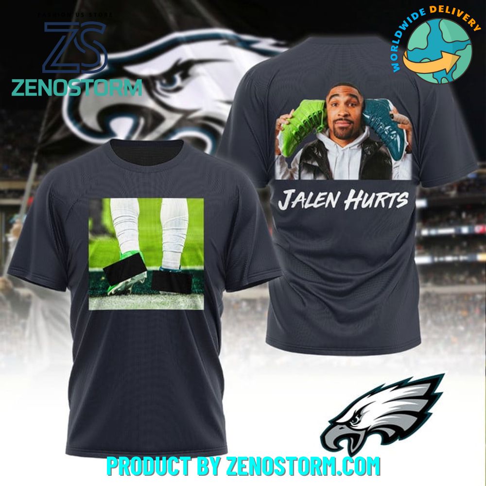 Philadelphia Eagles Jalen Hurts Super Bowl LIX Shirt Philadelphia Eagles Jalen Hurts Super Bowl LIX Shirt