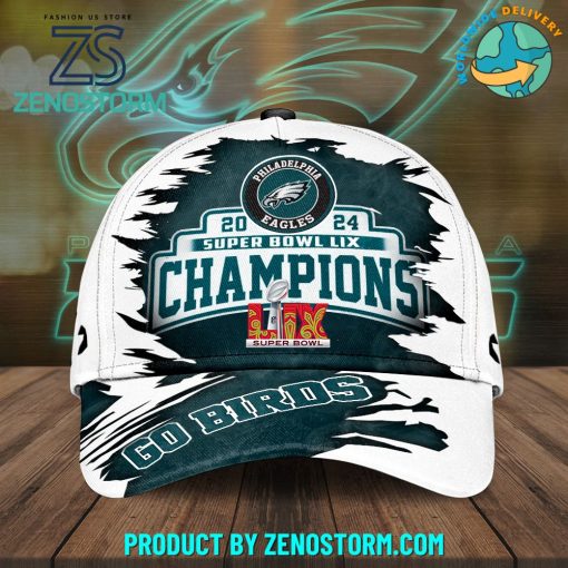 Philadelphia Eagles Super Bowl LIX Champions Classic Cap