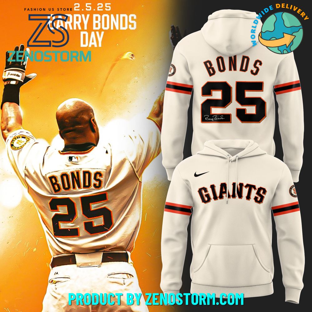 San Francisco Giants x Happy Barry Bonds Day Hoodie Set San Francisco Giants x Happy Barry Bonds Day Hoodie Set