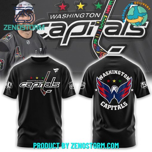 Washington Capitals Unveil Black History Month Specialty Black Shirt
