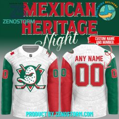 Anaheim Ducks x Mexican Heritage Night 2025 Jersey