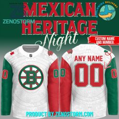 Boston Bruins x Mexican Heritage Night 2025 Jersey