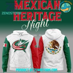 Columbus Blue Jackets x Mexican Heritage Night 2025 Hoodie Set