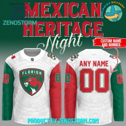 Florida Panthers x Mexican Heritage Night 2025 Jersey