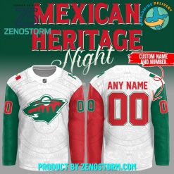 Minnesota Wild x Mexican Heritage Night 2025 Jersey