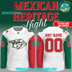 Nashville Predators x Mexican Heritage Night 2025 Jersey